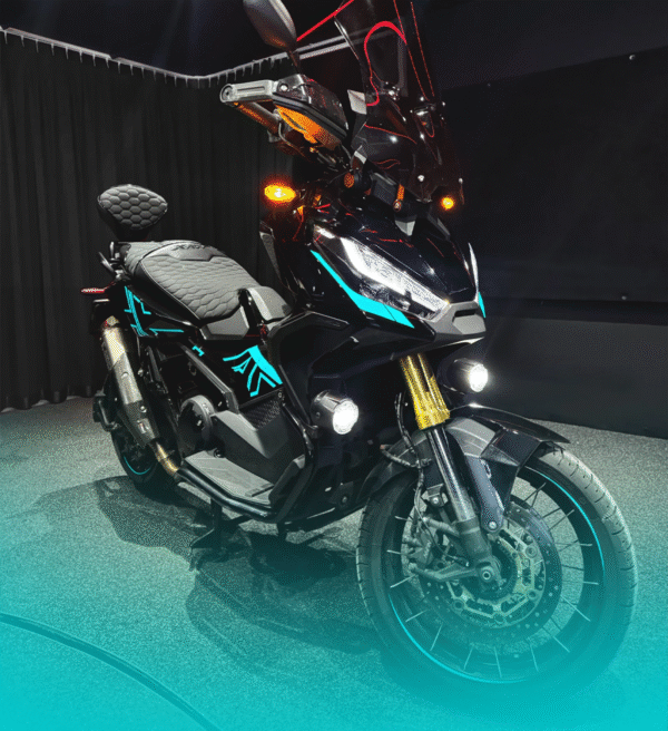 ride with passion – sticker moto premium