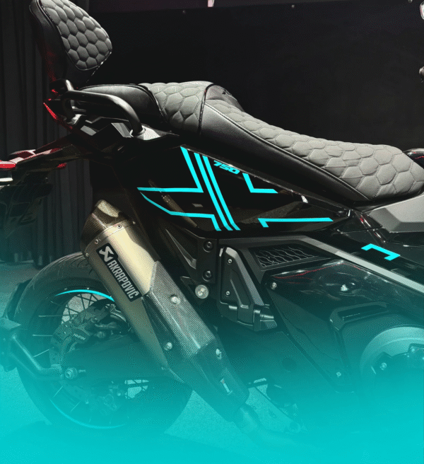 ride with passion – sticker moto premium
